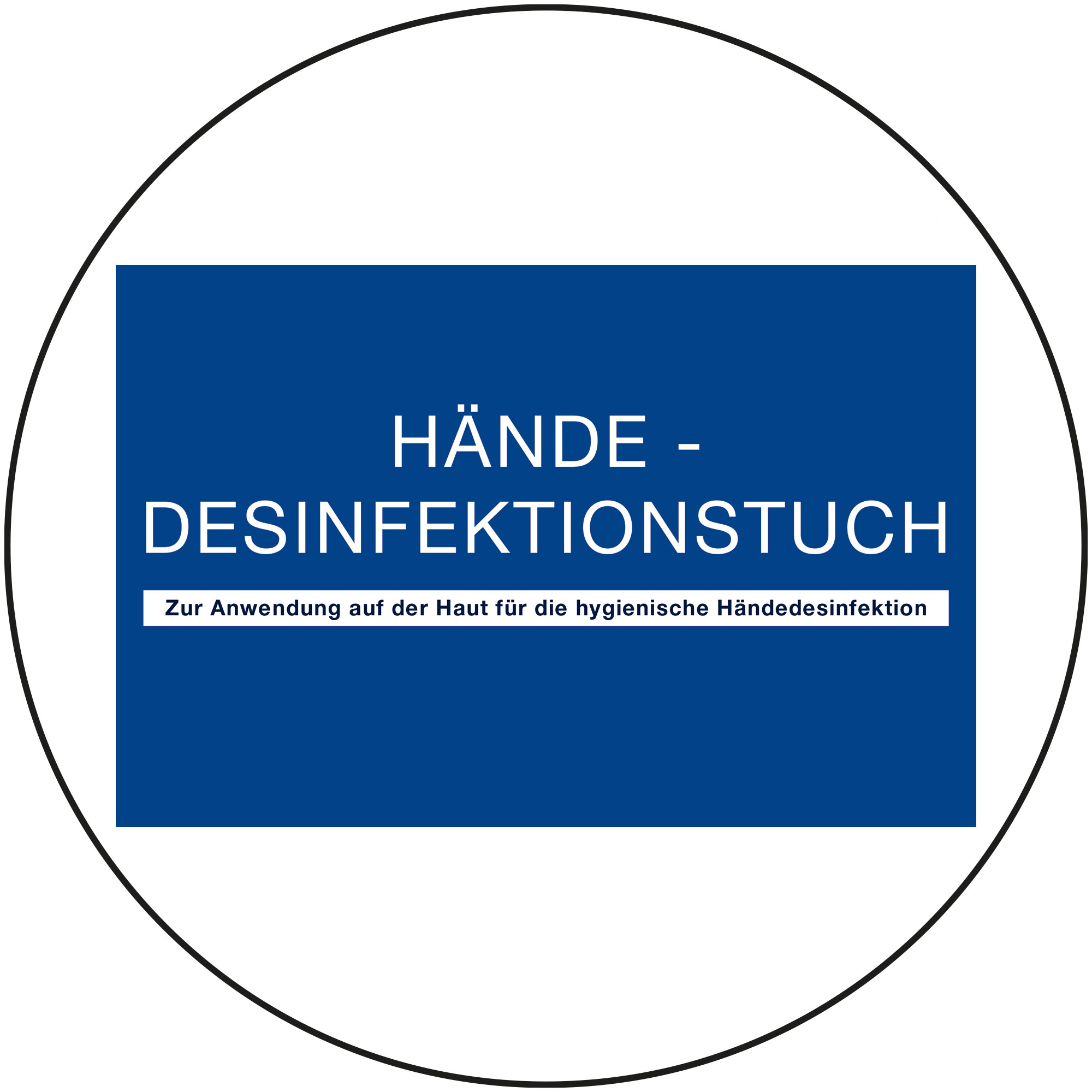 Hände-Desinfektionstuch